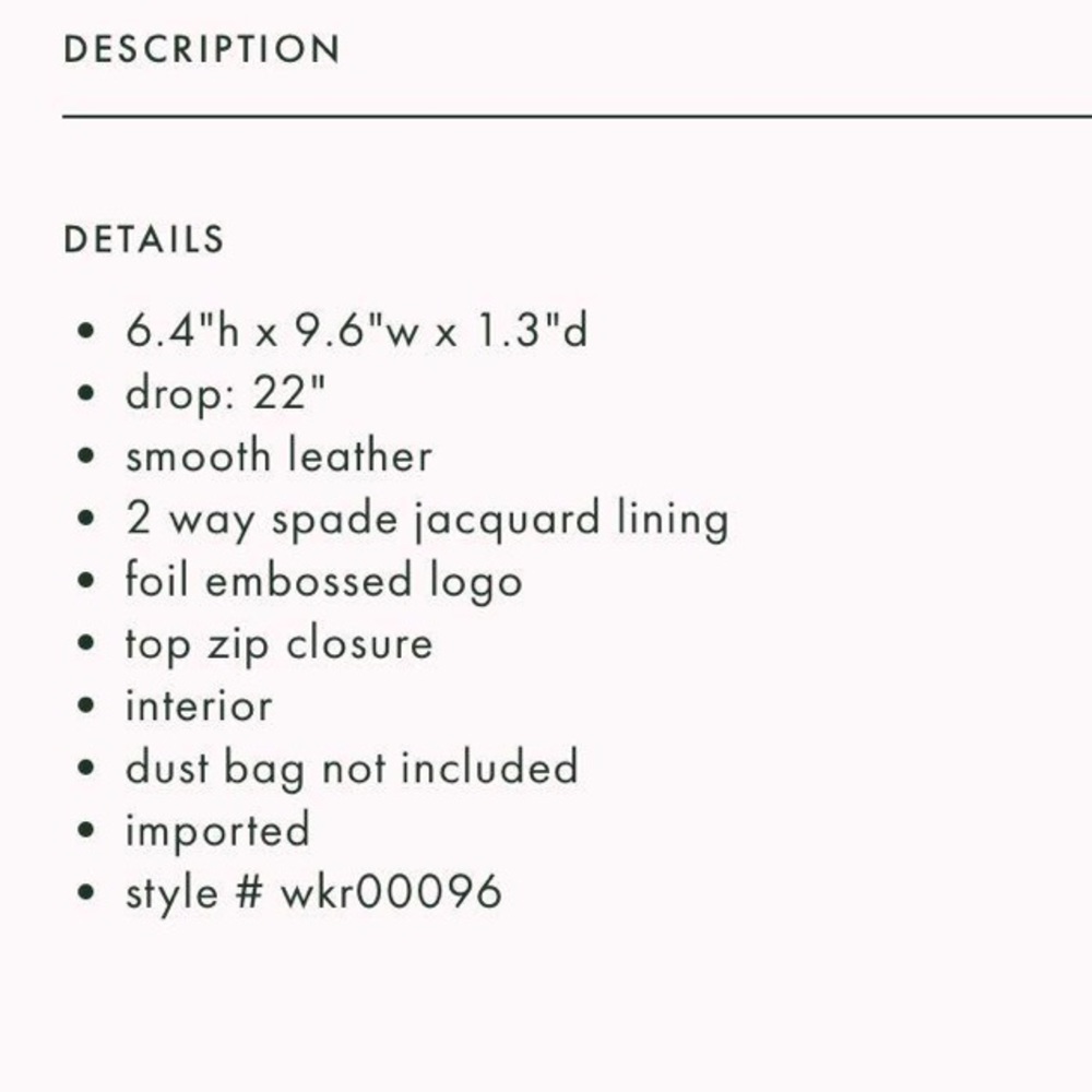 ♠️Kate Spade♠️ Lucky Draw Queen Of Spades Crossbod - Picture 5 of 16